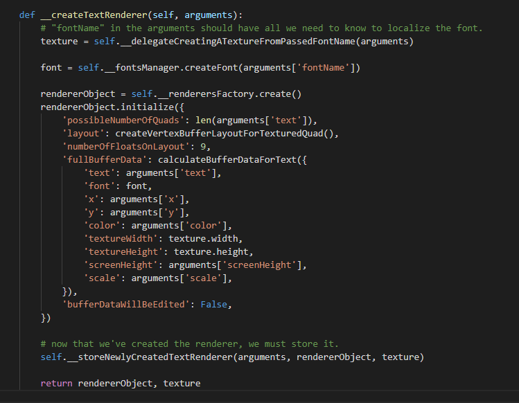 How to render text using OpenGL 4 and Python 3 – The Domains of the ...